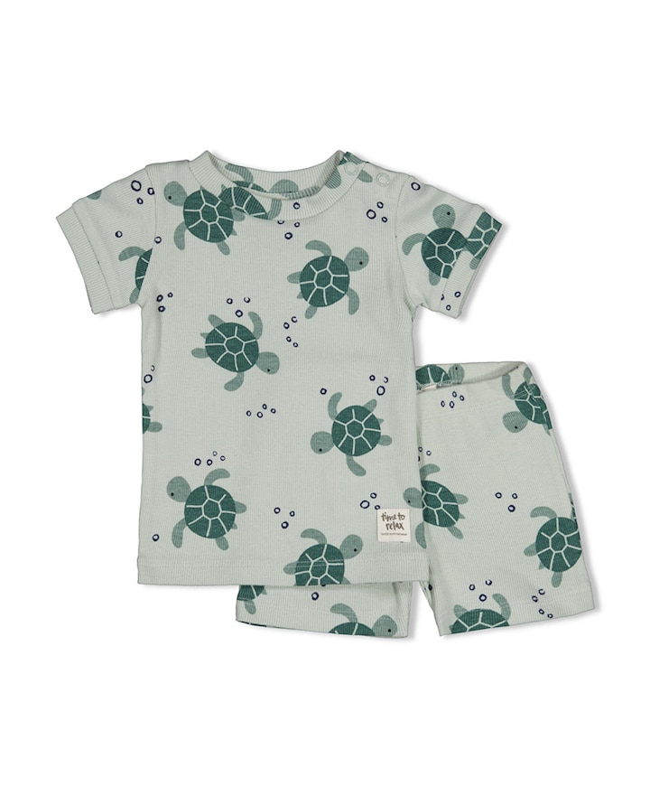 Jongens pyjamaset groen