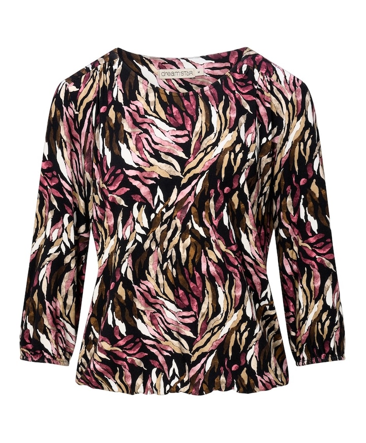 Dames longsleeve multicolor
