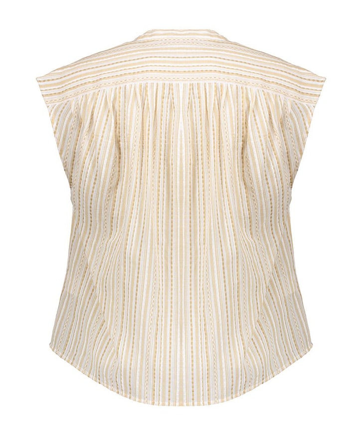Dames blouse beige