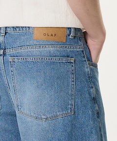 Denim Shorts heren broek blauw