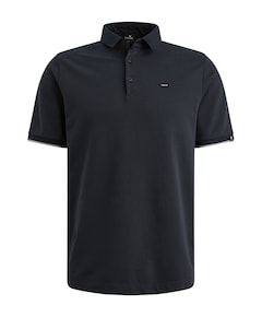 Heren polo blauw