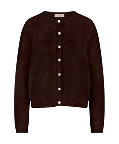 Dames vest bruin