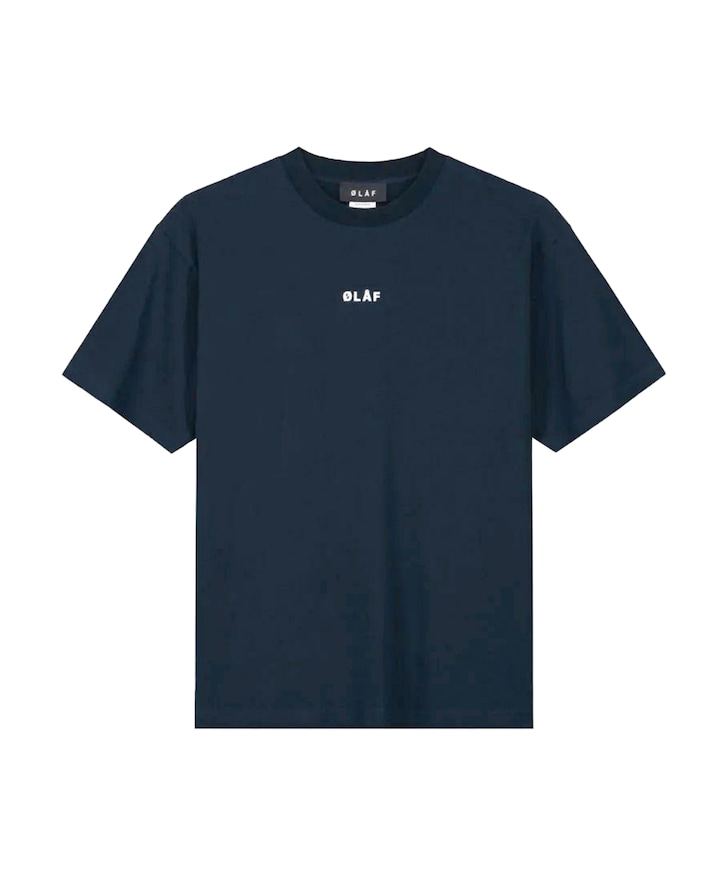 Heren t-shirt blauw
