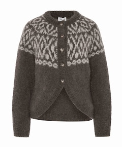Dames vest grijs