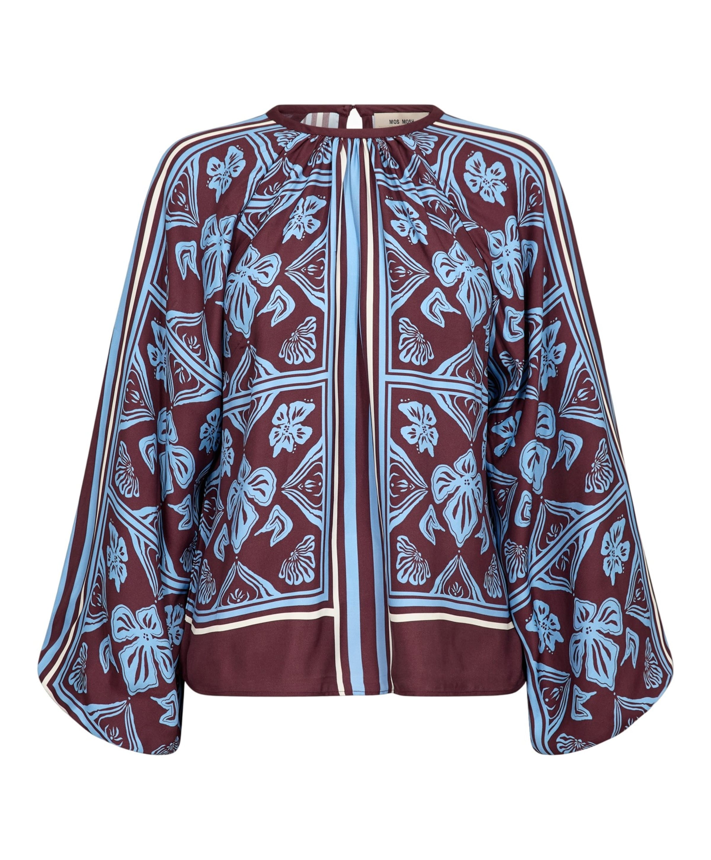 Dames blouse bordeaux