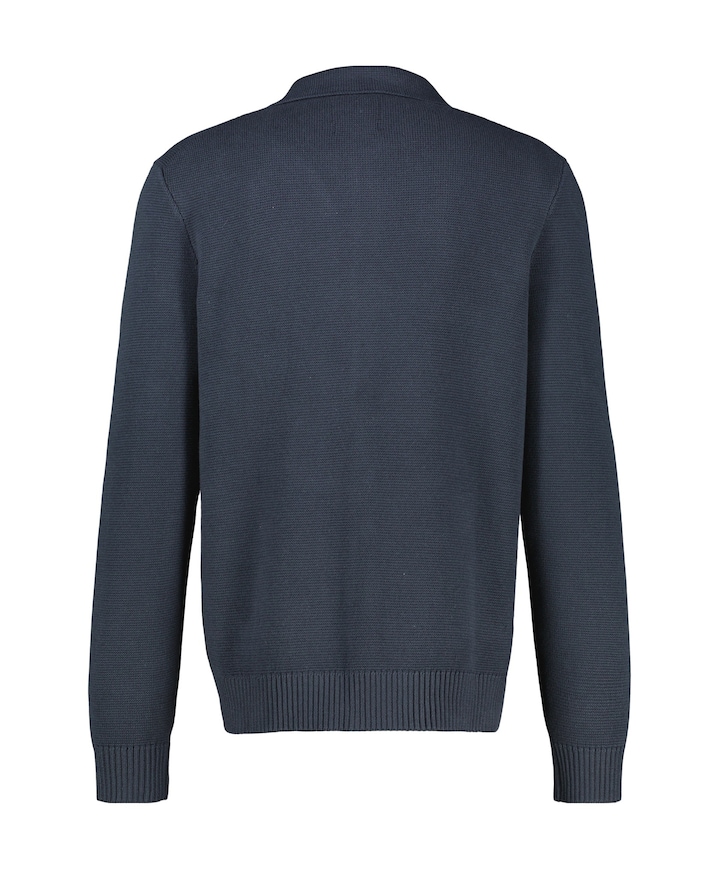 Heren vest blauw