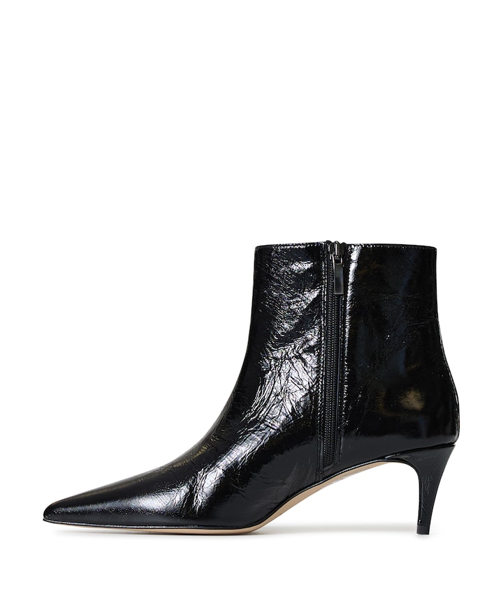 Barbara dames enkellaarzen zwart