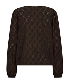Dames blouse bruin