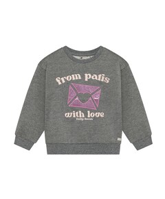 Meisjes sweater grijs