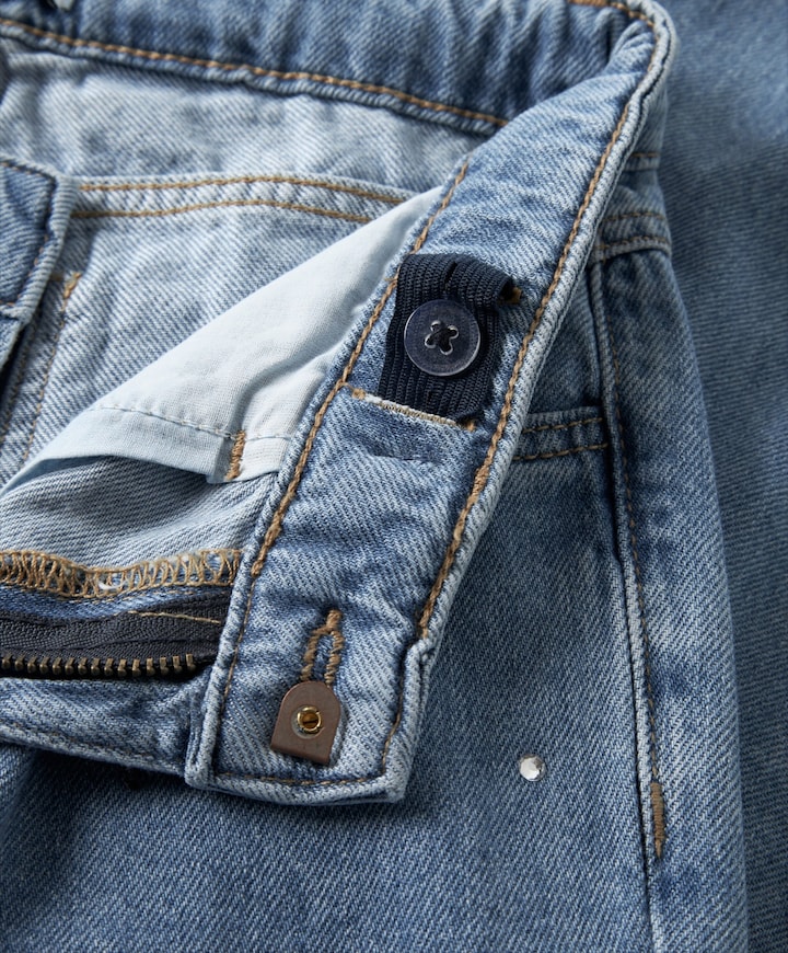 NKFROSE STRAIGHT JEANS 3366-BE NOOS meisjes jeans blauw