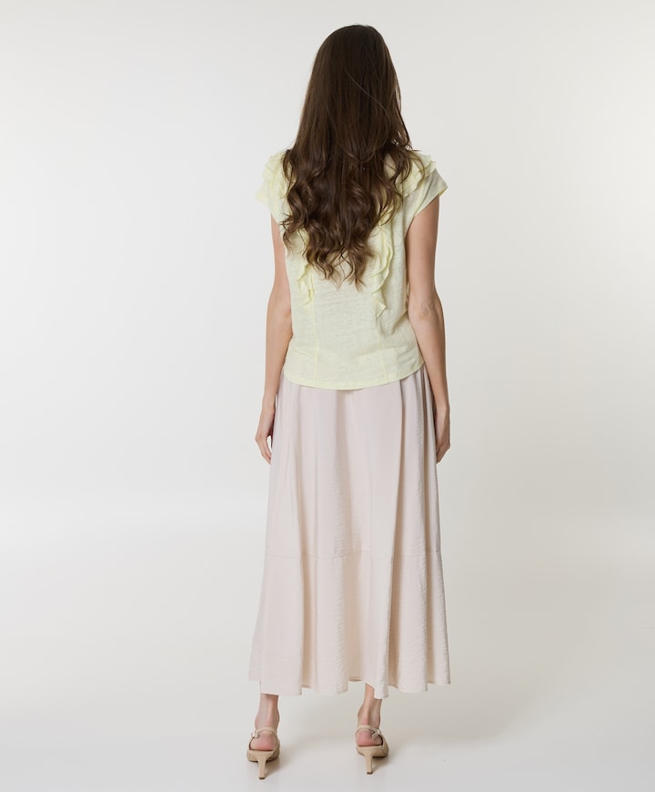 Dames rok beige