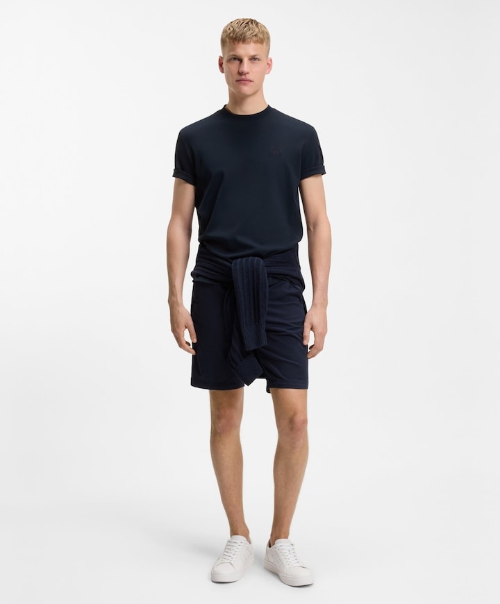 Heren T-shirt blauw