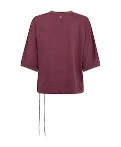 Dames T-shirt bordeaux