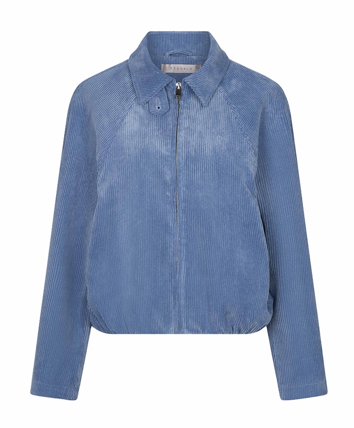 Dames jas blauw