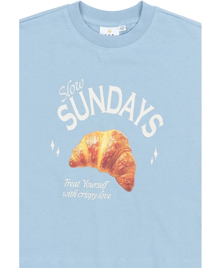 Meisjes t-shirt blauw