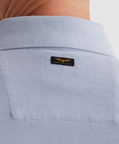 Heren polo blauw
