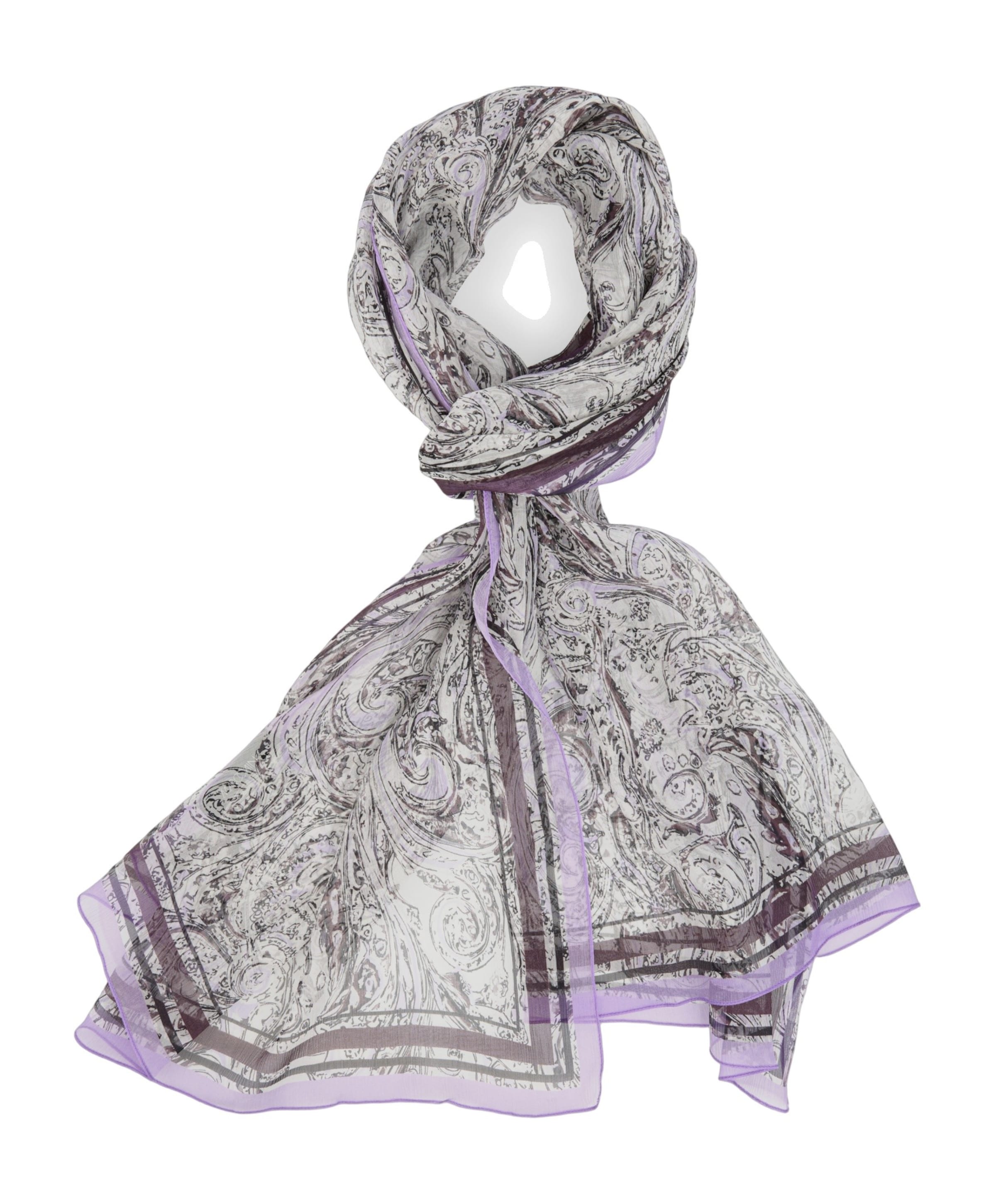Dames sjaal blauw
