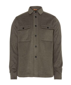 Heren overshirt groen
