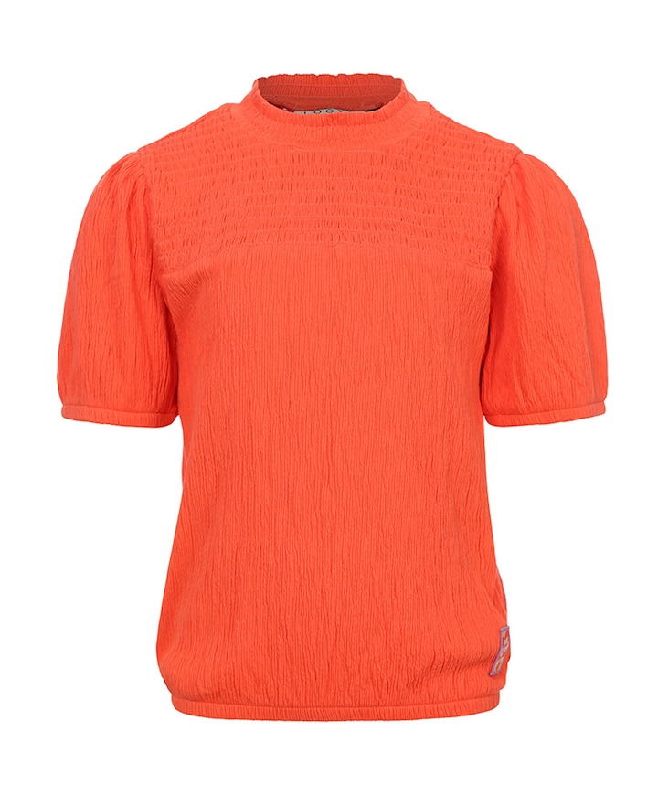 Meisjes top oranje