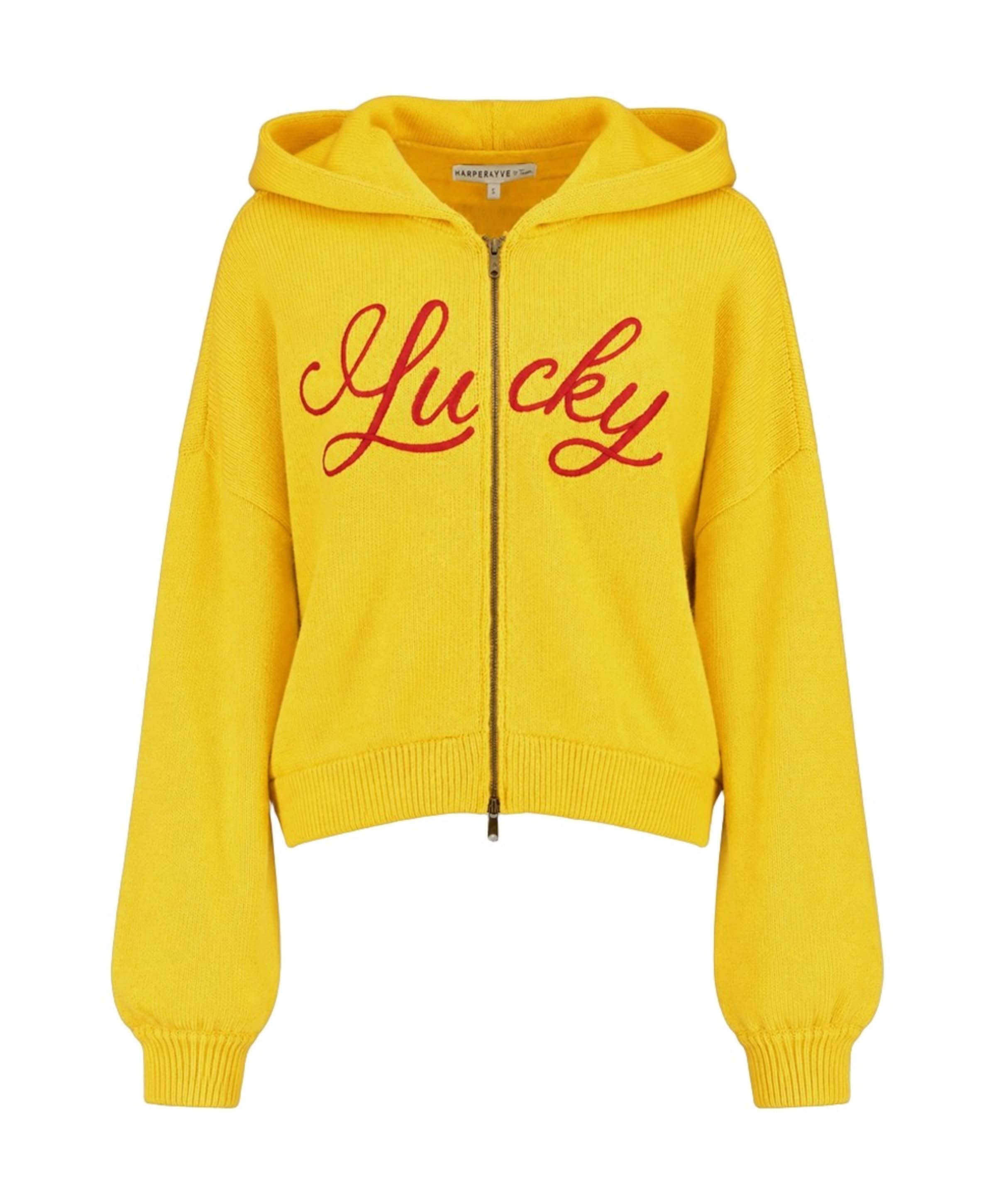Dames vest geel