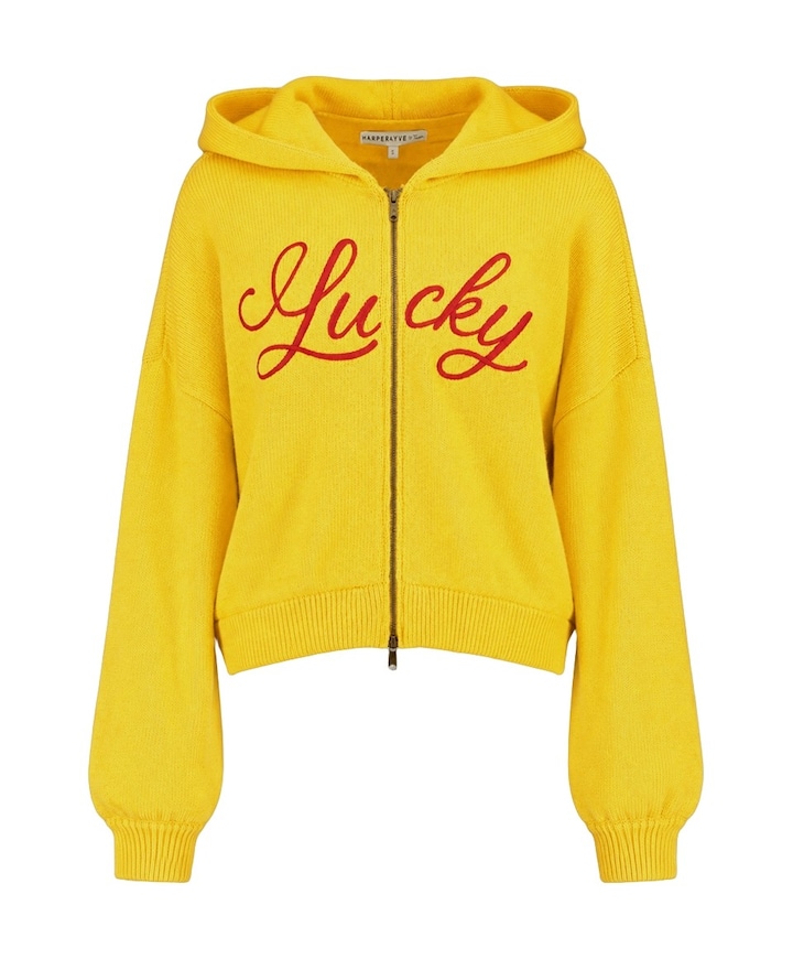 Dames vest geel