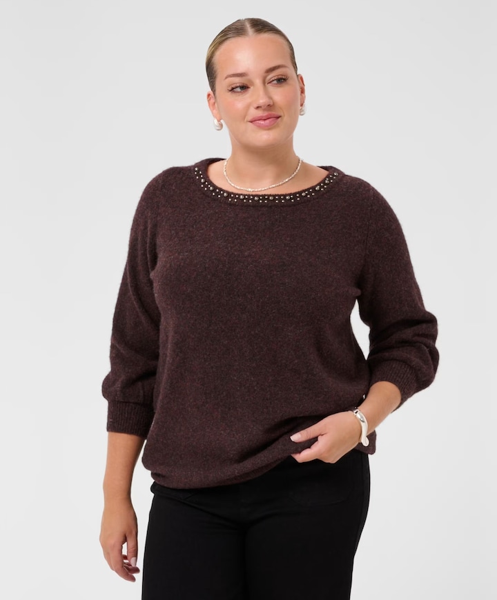 Dames trui bordeaux