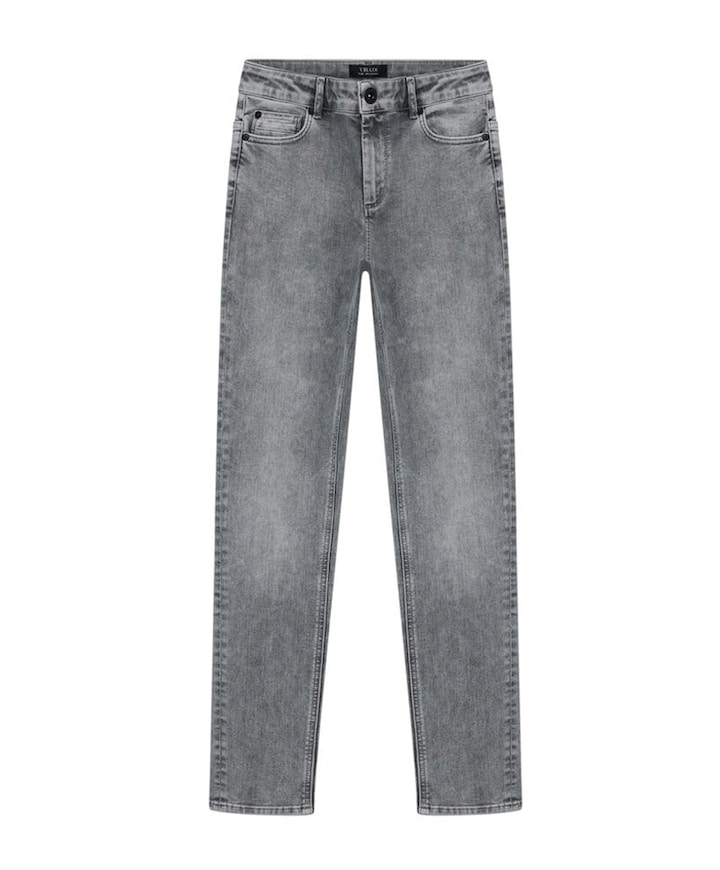 Straight Fit Jeans jongens jeans grijs