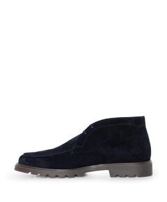 heren veterboots blauw
