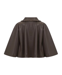 Dames cape bruin