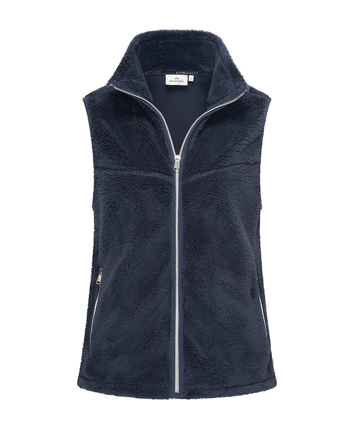Dames bodywarmer blauw