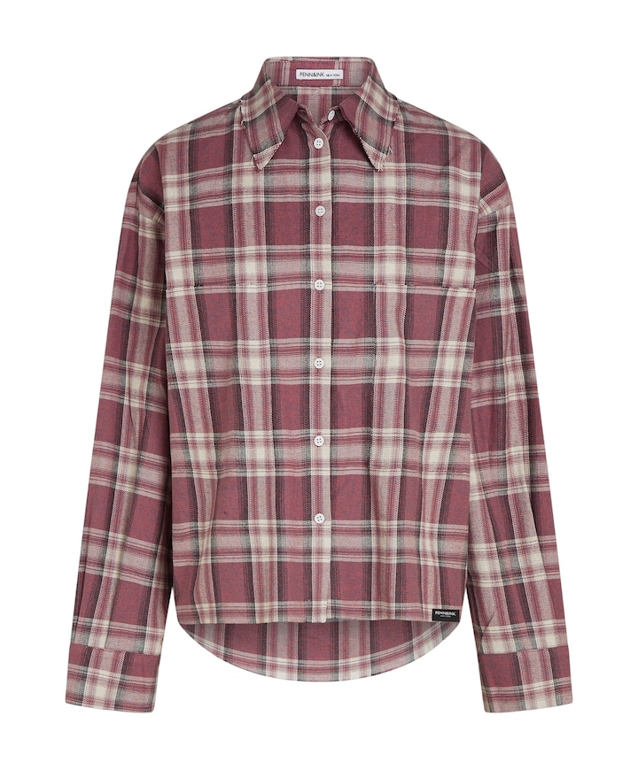 Dames blouse rood