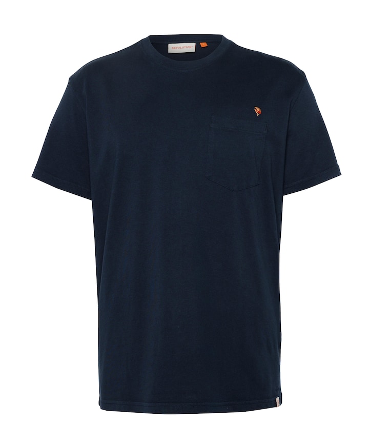Heren T-shirt blauw