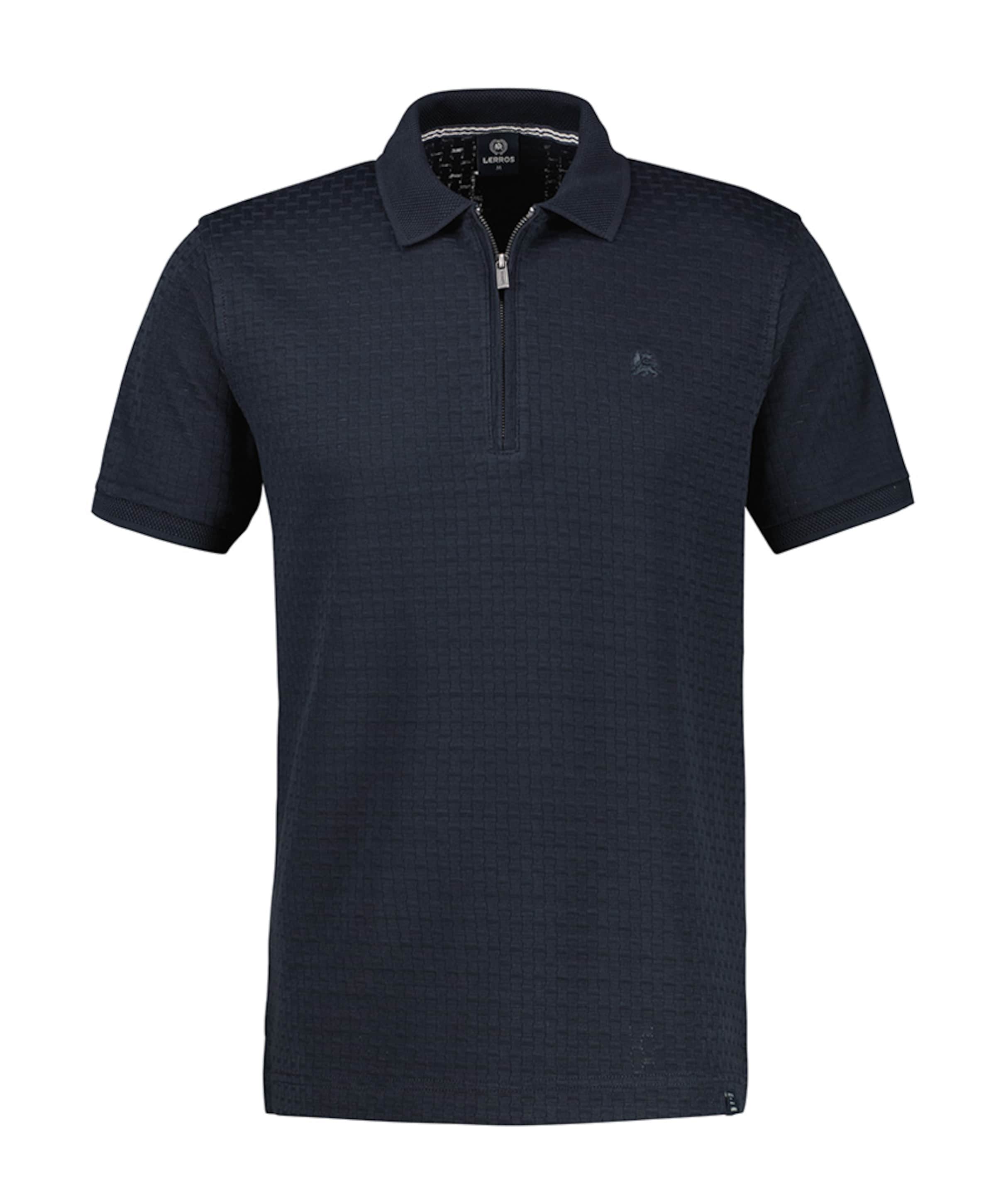 Heren polo blauw
