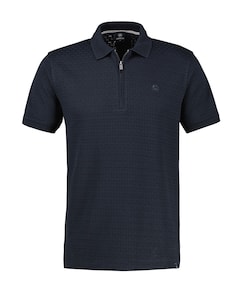 Heren polo blauw