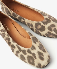 Lou Emmy dames ballerina's bruin