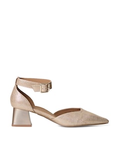 Delia dames slingbacks goud
