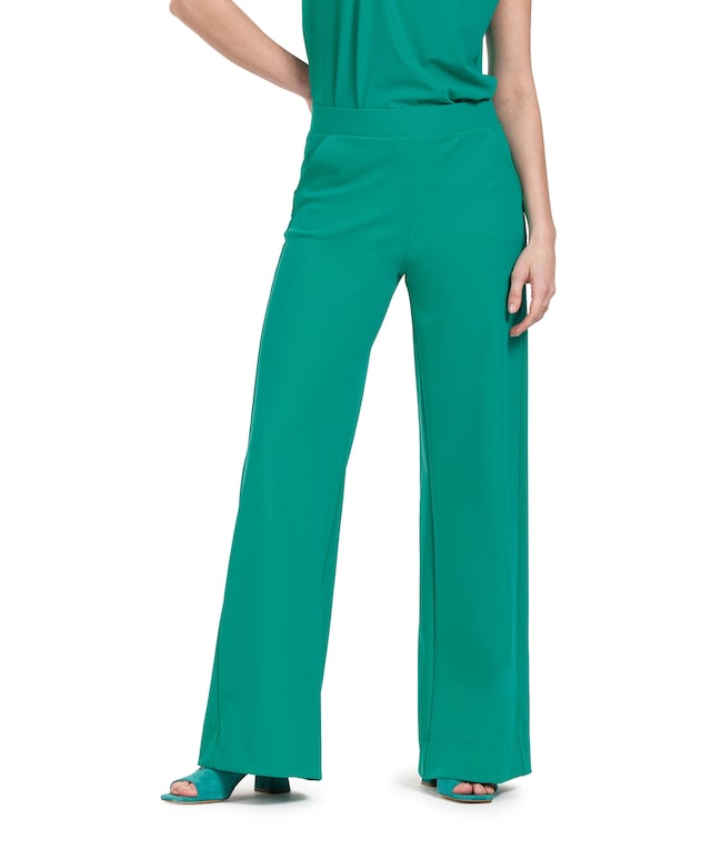 Luz bonded trousers groen