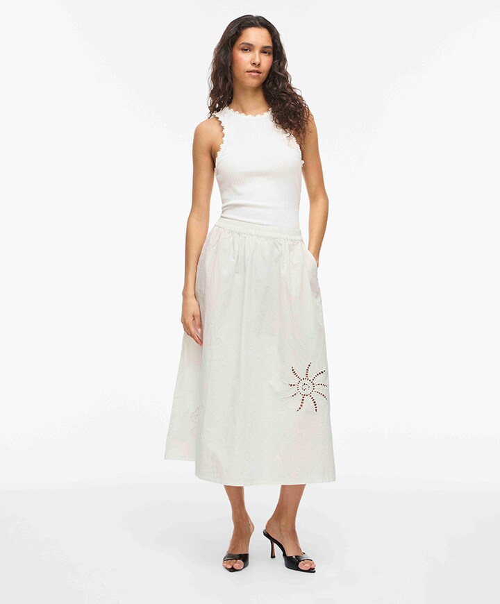 Dames rok wit