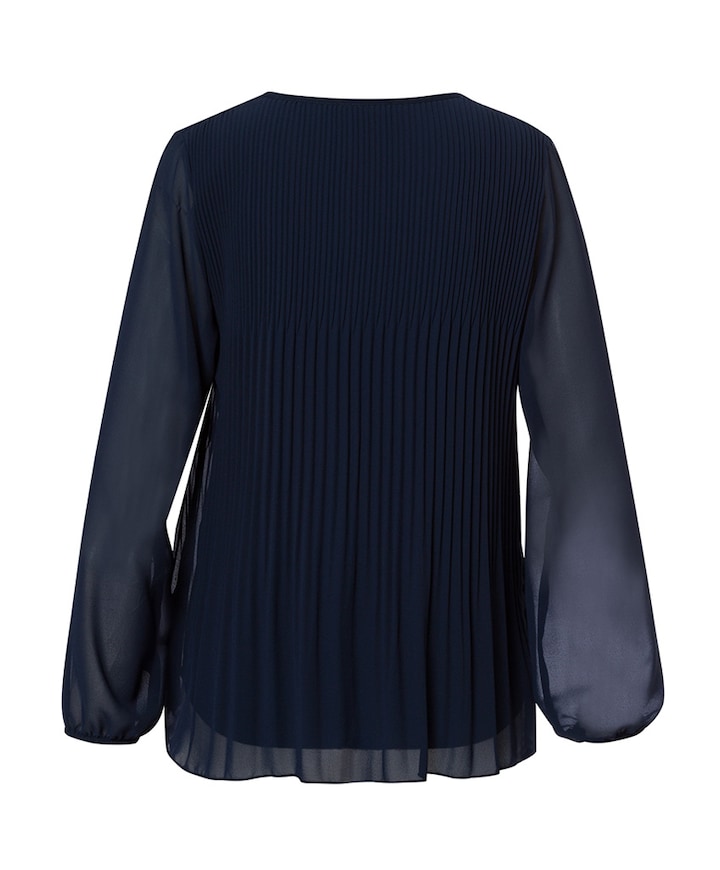 Blouse blauw