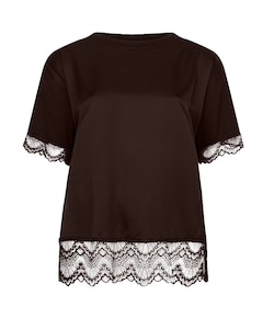 Dames T-shirt bruin