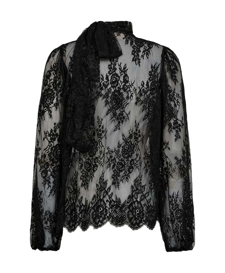 Dames blouse zwart
