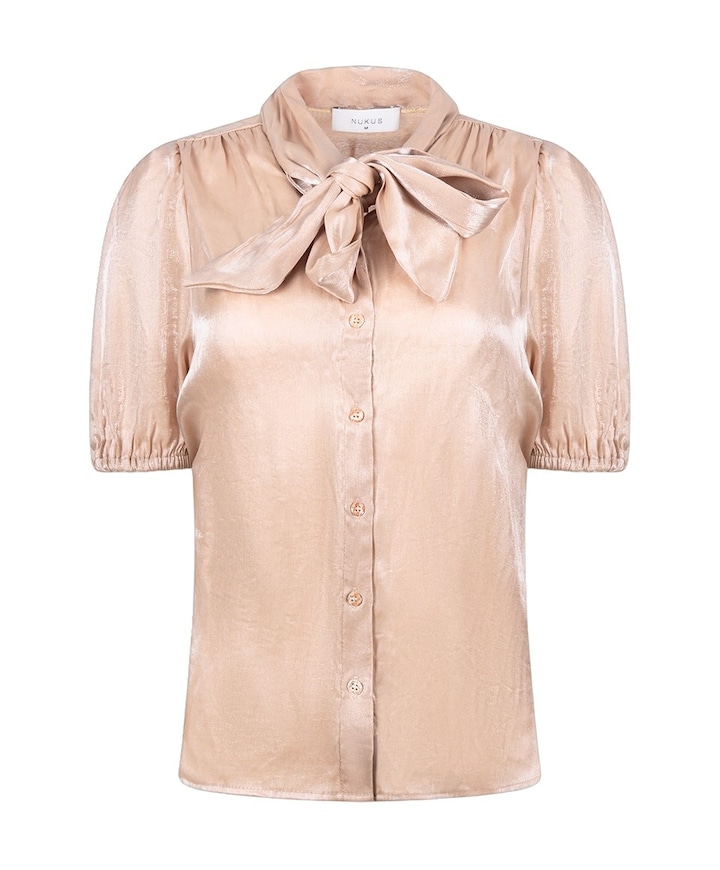 Dames blouse beige