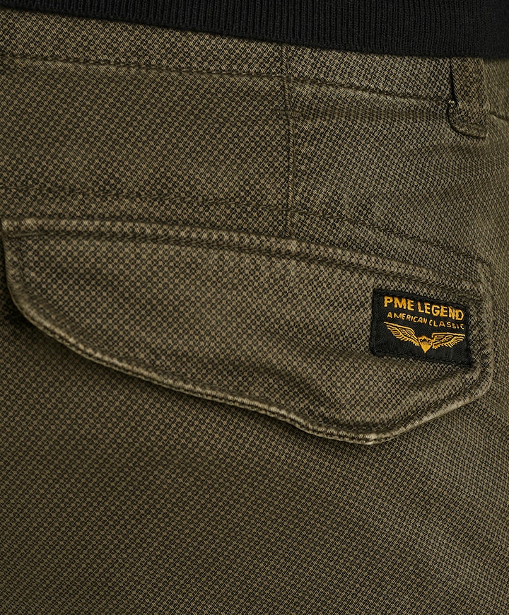 NORDROP CARGO MICRO ALLOVER PRINT broek groen