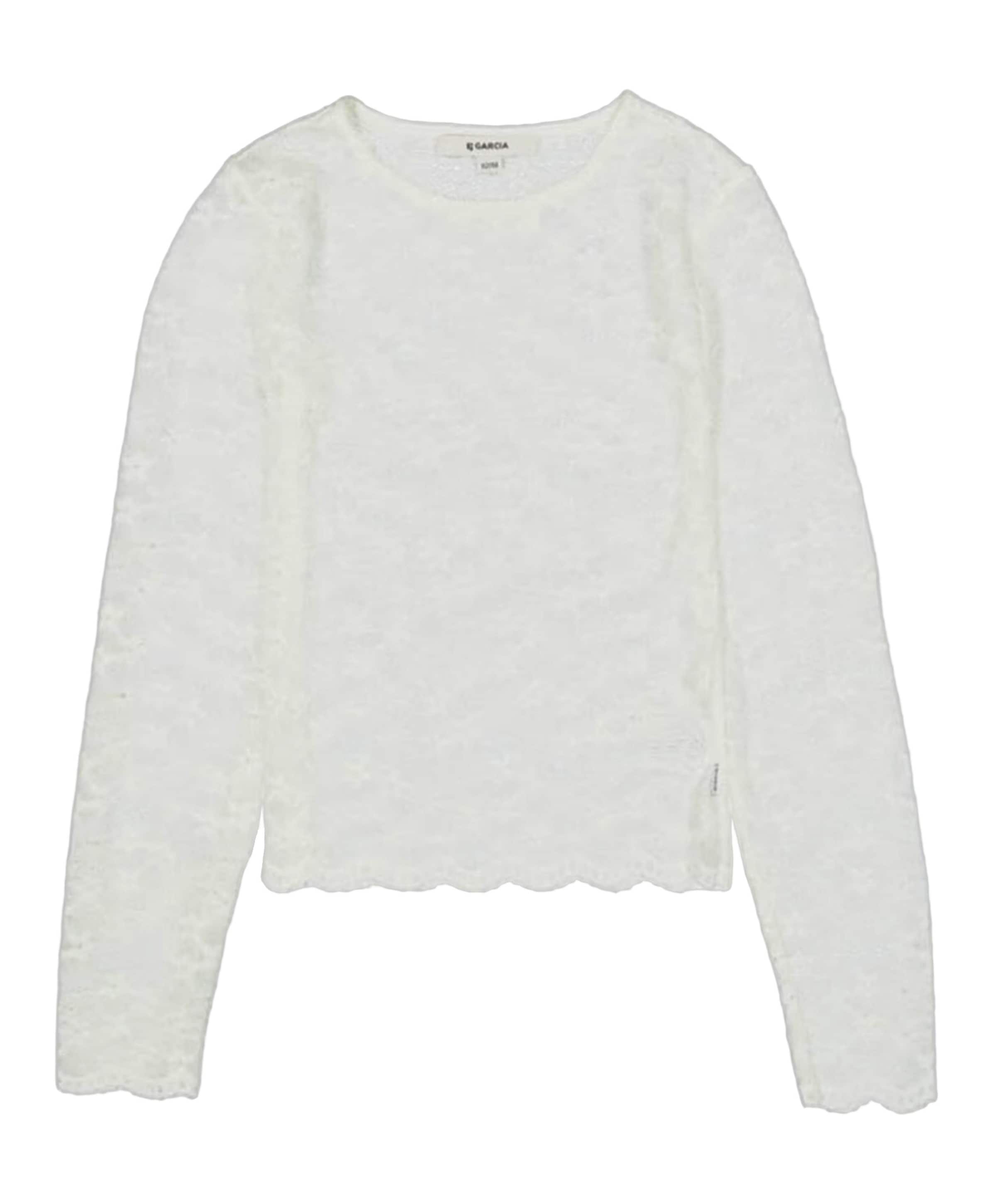 Meisjes longsleeve ecru