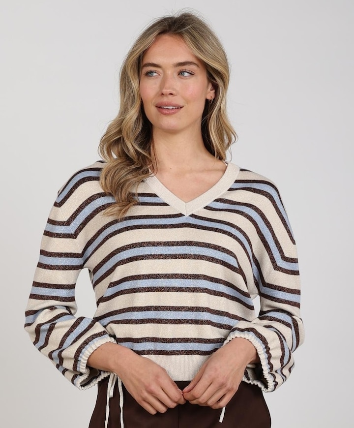 Dames trui beige
