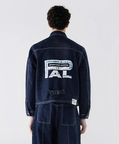 Heren jas blauw