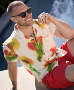 Zwemshort rood