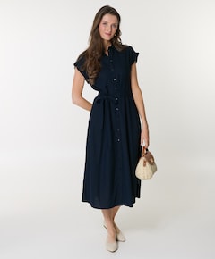Dames jurk blauw