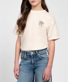 Meisjes T-shirt beige