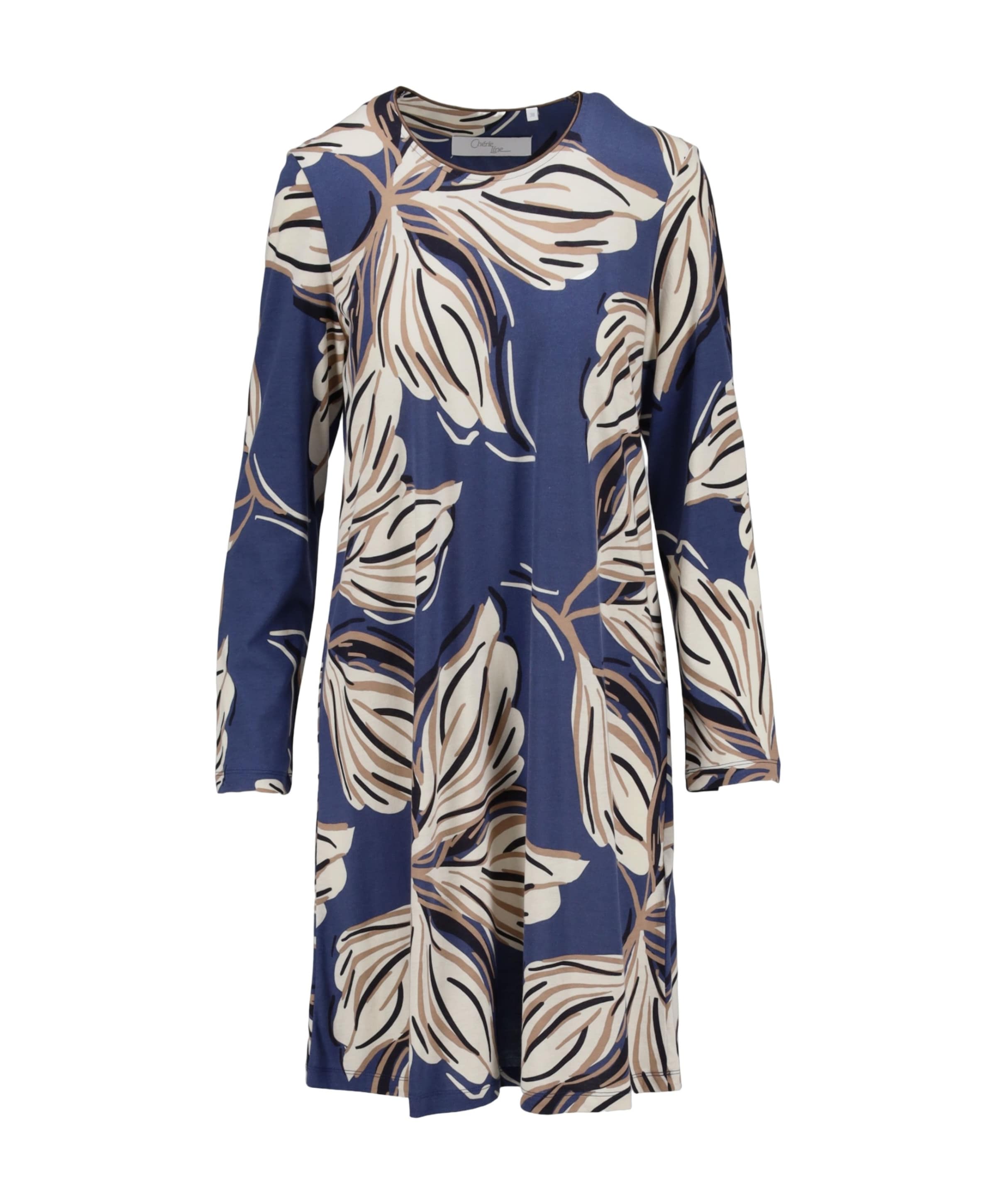 Dames nachthemd blauw